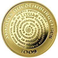 (№2007km158) Монета Литва 2007 год 100 Litų (Тысячелетия упоминания имени лит...)