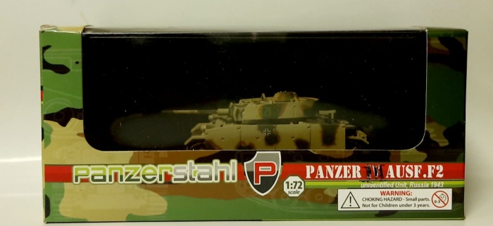 &quot;Panzerstahl&quot;, модель Panzer IV ausf.F2, металл, пластик (в коробке-блистере)