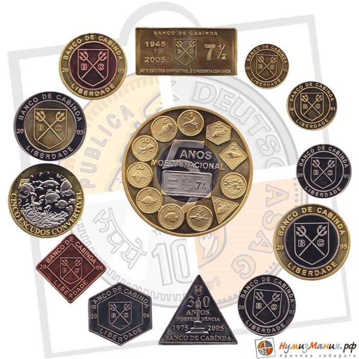 () Монета Кабинда  год &quot;&quot;   