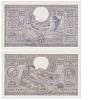 1943 Банкнота Бельгия 1943 год 100 франков Альберт I   UNC