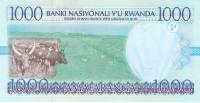 () Банкнота Руанда 01.12.1998 год 1 000  ""   UNC