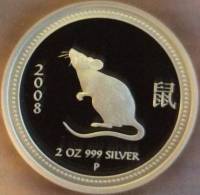 () Монета Австралия 2008 год 2 доллара ""   Биметалл (Серебро - Ниобиум)  UNC