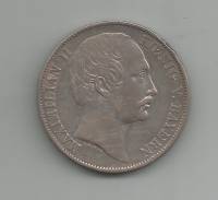 () Монета Германия (Империя) 1857 год 1  ""   Биметалл (Серебро - Ниобиум)  UNC
