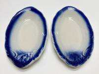 Блюдо овальное керамическое, 2 шт