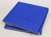 Альбомы для хранения марок в клеммташе, 3 штуки по 50 листов, 28х32 (см. фото)