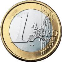 (2006) Монета Ирландия 2006 год 1 евро  1. Старая карта ЕС Биметалл  UNC