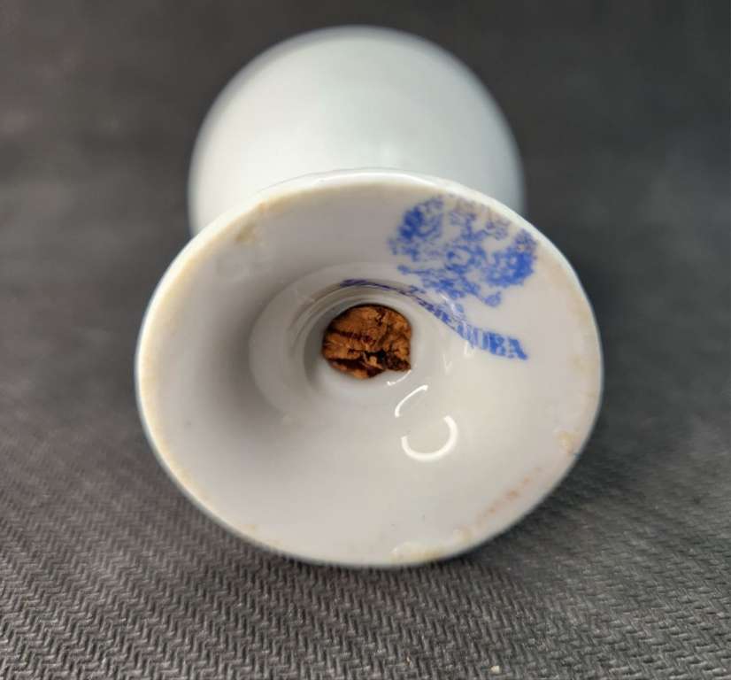 Солонка перечница фарфор М.С. Кузнецова, царская Россия