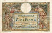 (№1924P-78a.1) Банкнота Франция 1924 год "100 Francs" (Подписи: L)