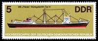 (1982-049) Марка Германия (ГДР) "Грузовое судно "Мир IV""    Океанские суда II Θ