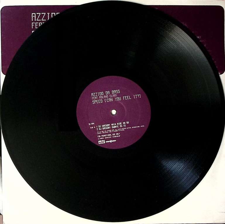 Пластинка виниловая Azzido da Bass DJ Gregory Edel 300 мм. Excellent