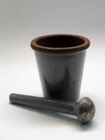 Ступка с пестиком чугун СССР