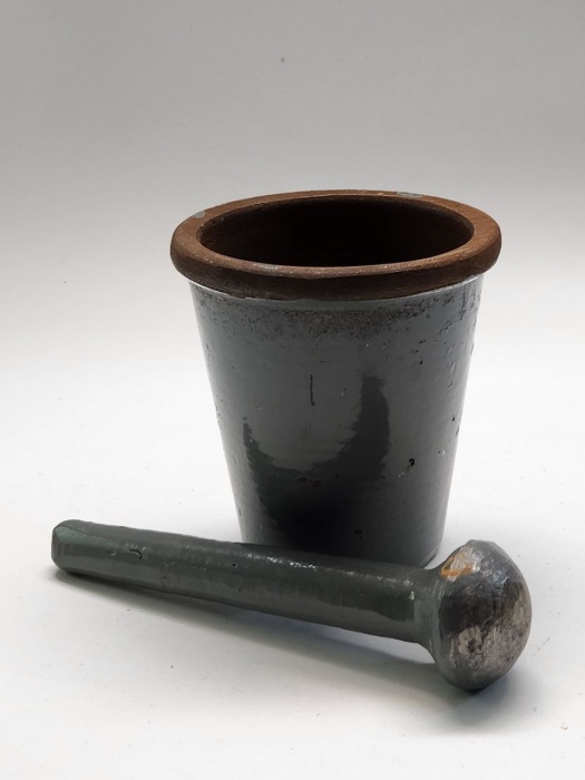 Ступка с пестиком чугун СССР