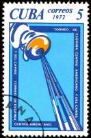 (1972-094) Марка Куба "Турнир по фехтованию"    Спортивные события III O