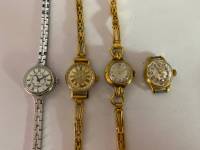 Часы наручные Чайка и CORNAVIN, 4 шт