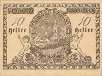 (№1920) Банкнота Австрия 1920 год "10 Heller"