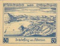 (№1920) Банкнота Австрия 1920 год "50 Heller"