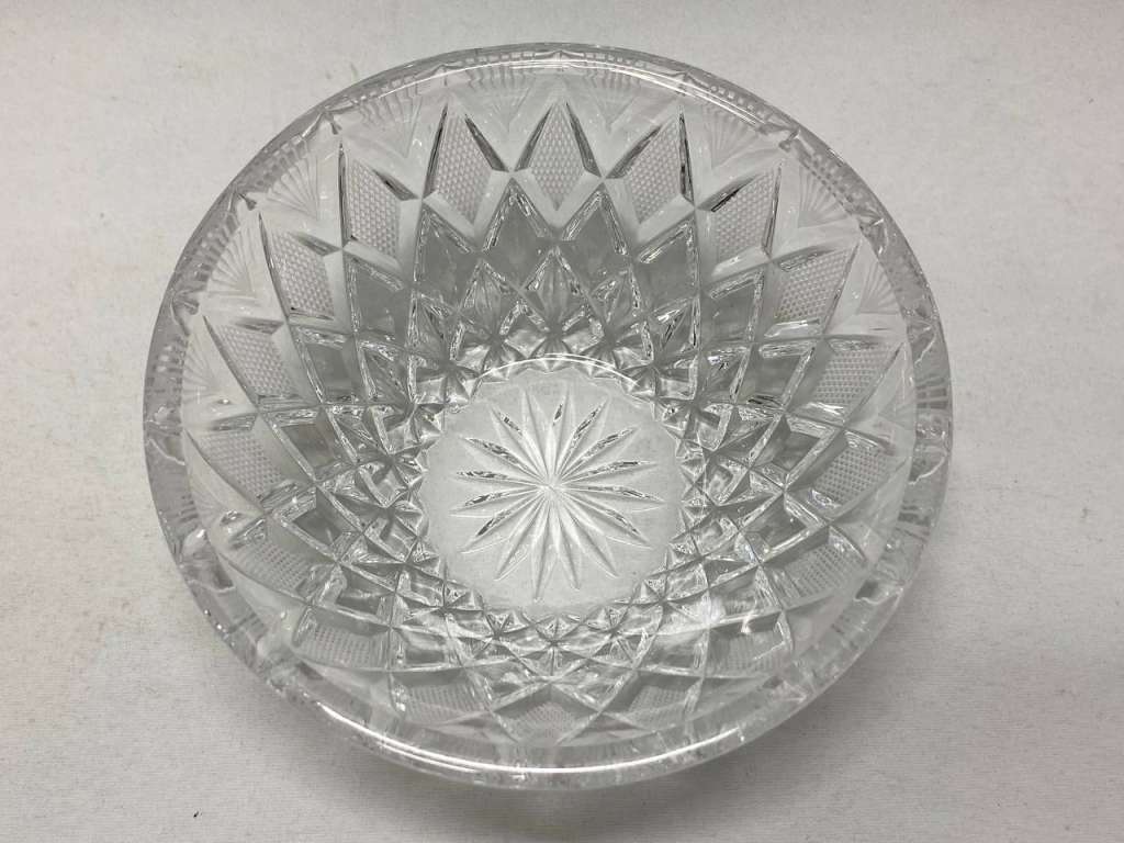 Салатники хрусталь 2 шт хорошее состояние