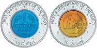 () Монета Науру 2003 год 10  ""    AU