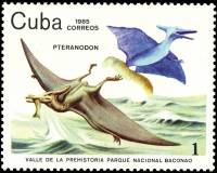 (1985-012) Марка Куба "Птеранодон"    Национальный парк Баконао III Θ