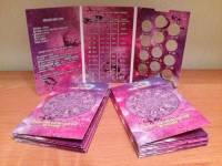 Альбом-планшет блистерный "Знаки Зодиака Приднестровье" 13 монет по 1 рублю