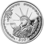 () Монета Британские Виргинские острова 2002 год 10 долларов ""   PROOF