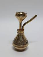 Мини-кальн, металл, высота - 9 см., отсутствует наконечник (сост. на фото)