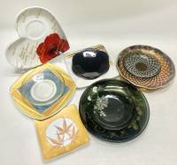 Блюдца чайные кофейные разные 13 штук 