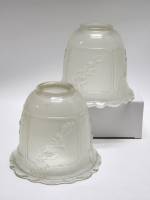 Плафоны 2 шт матовое стекло СССР высота 13 см