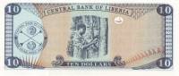 Банкнота Либерия 2009 год 10 долларов Джозеф Дженкинс Робертс   UNC