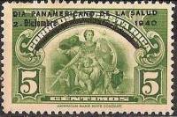 (№1940-228) Марка Коста-Рика 1940 год "День Здоровья", Гашеная