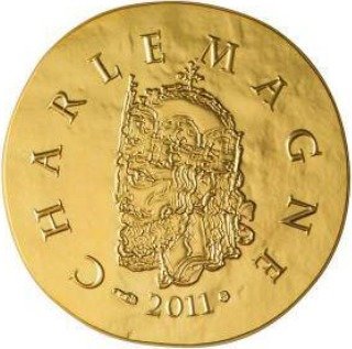 (№2011km1803) Монета Франция 2011 год 50 Euro (Королей Франции - Карла Великого 768-814)