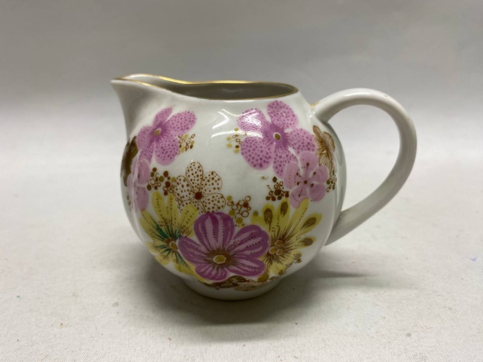 Молочник сливочник фарфор ЛФЗ 9 см высота