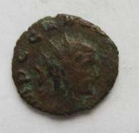 (№ (Без даты) ) Монета Римская империя 1970 год 1 Follis