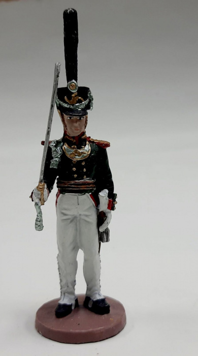 Оловянный солдатик &quot;Обер-офицер лейб-гвардии Измайловского полка, 1812 г.&quot;