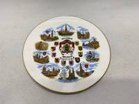 Тарелка декоративная на стену Бельгия