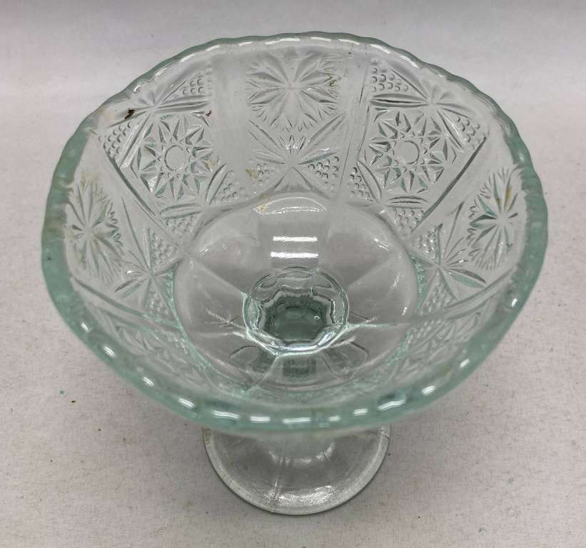 Конфетница + сахарница, стекло, хрусталь