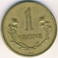 () Монета Гренладия 1957 год 1 крона ""  Бронза  UNC