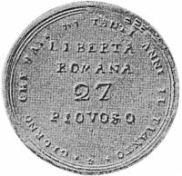(№1798x3) Монета Италия 1798 год 1 Scudo
