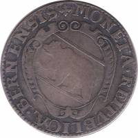 (№1679km44(bern)) Монета Швейцария 1679 год frac12; Thaler