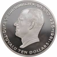 () Монета Тувалу 1981 год 10  ""    AU