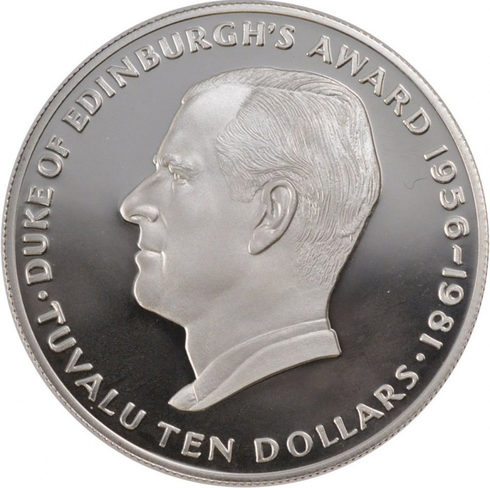 () Монета Тувалу 1981 год 10  &quot;&quot;    AU