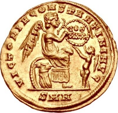(№ (Без даты) ) Монета Римская империя 1970 год 1 Semis