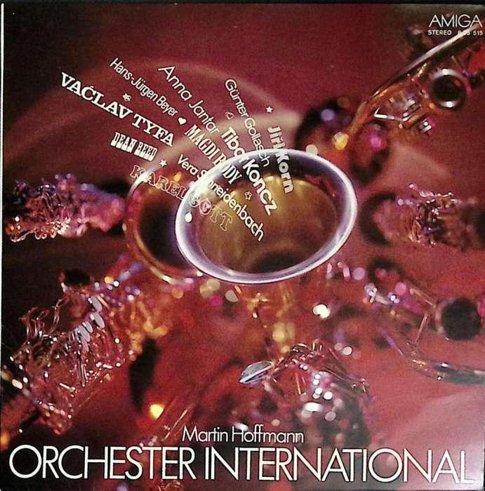 Пластинка виниловая &quot;M. Hofmann. Orchester international&quot; Amiga 300 мм. (Сост. отл.)