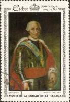 (1972-037) Марка Куба "Карл III"    Музей в Гаване III O