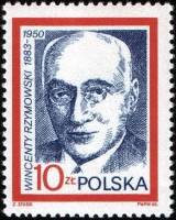 (1985-009) Марка Польша "В. Ржимовский"    Функционеры польской демократической партии III Θ