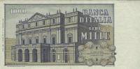 (№1971P-101b) Банкнота Италия 1971 год "1,000 Lire" (Подписи: Carli and Lombardo)