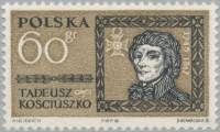 (1961-020) Марка Польша "Т. Костюшко" , II Θ