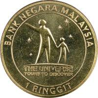 () Монета Малайзия 2009 год 1 ринггит ""   UNC