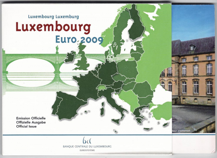 () Набор Люксембург 2009 год &quot;&quot;   UNC