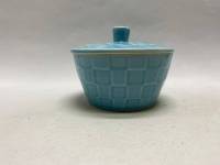 Масленка с крышкой керамика СССР